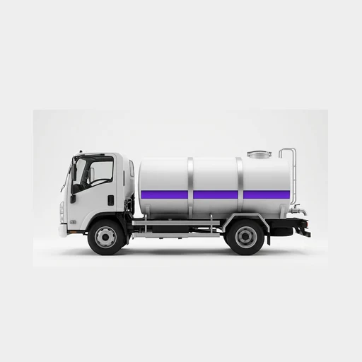 The Sahraye water tanker: a real bowser, delivered to your gate.